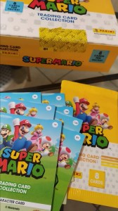 Super Mario Trading Card Collection - Boîte de 18 pochettes (08)